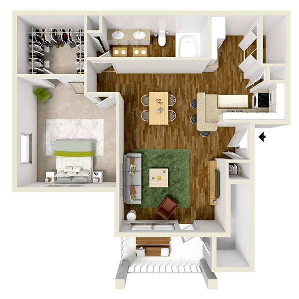 Pinnacle Ridge - Apartment 1411 -
