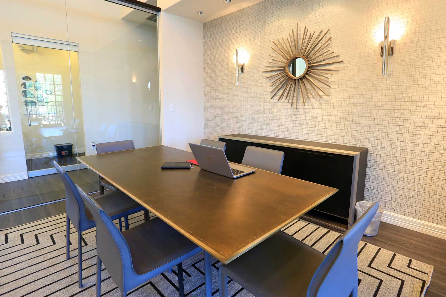 Conference Room Available at Pinnacle Ridge Apartments in Dallas, Texas