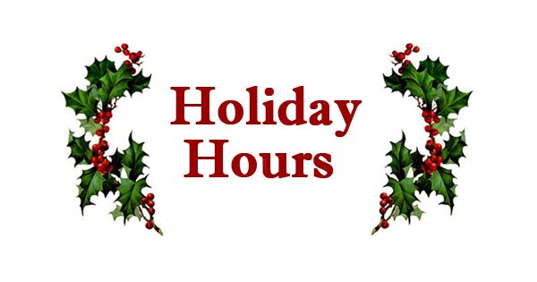 Holiday Office Hours Cover Photo