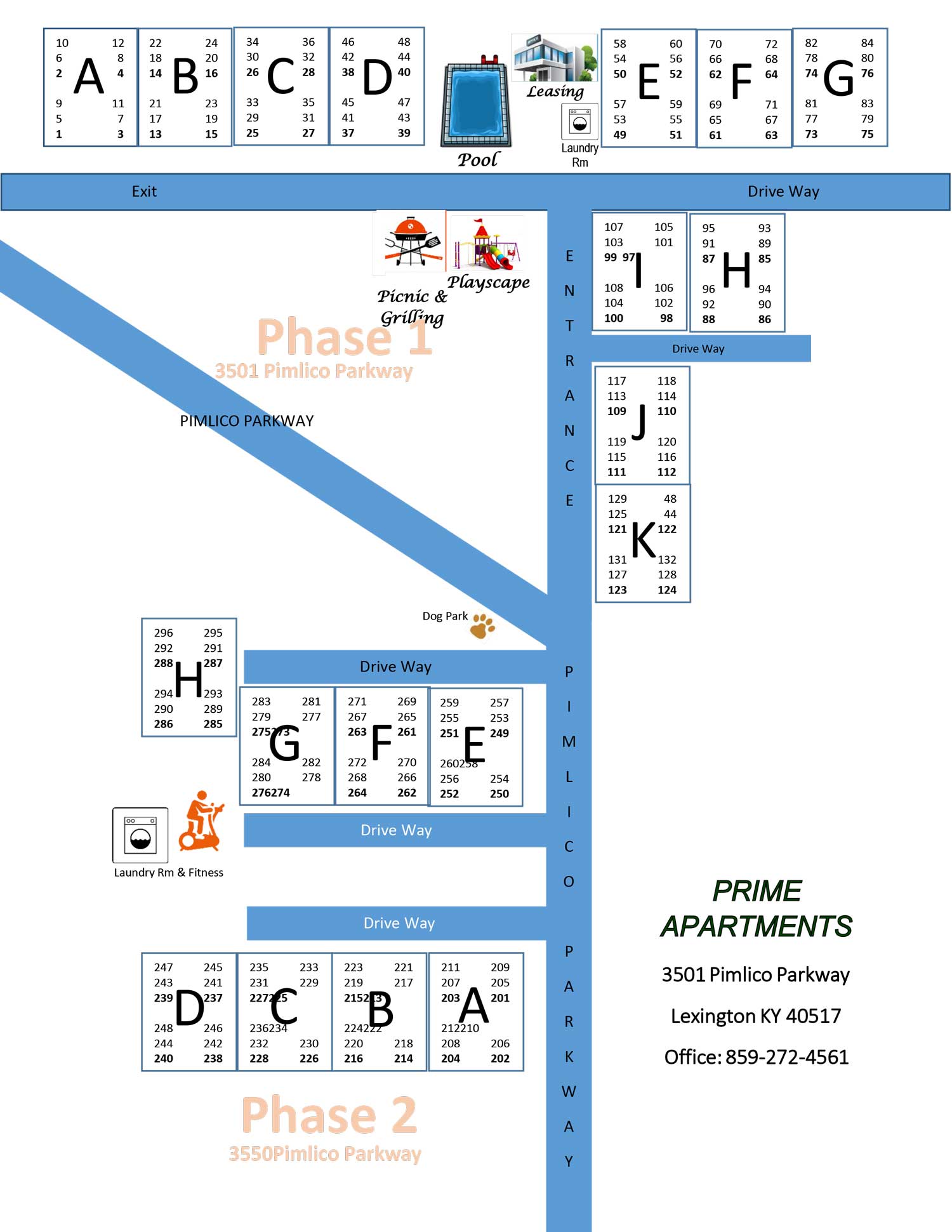 Prime Apartments Site Plan