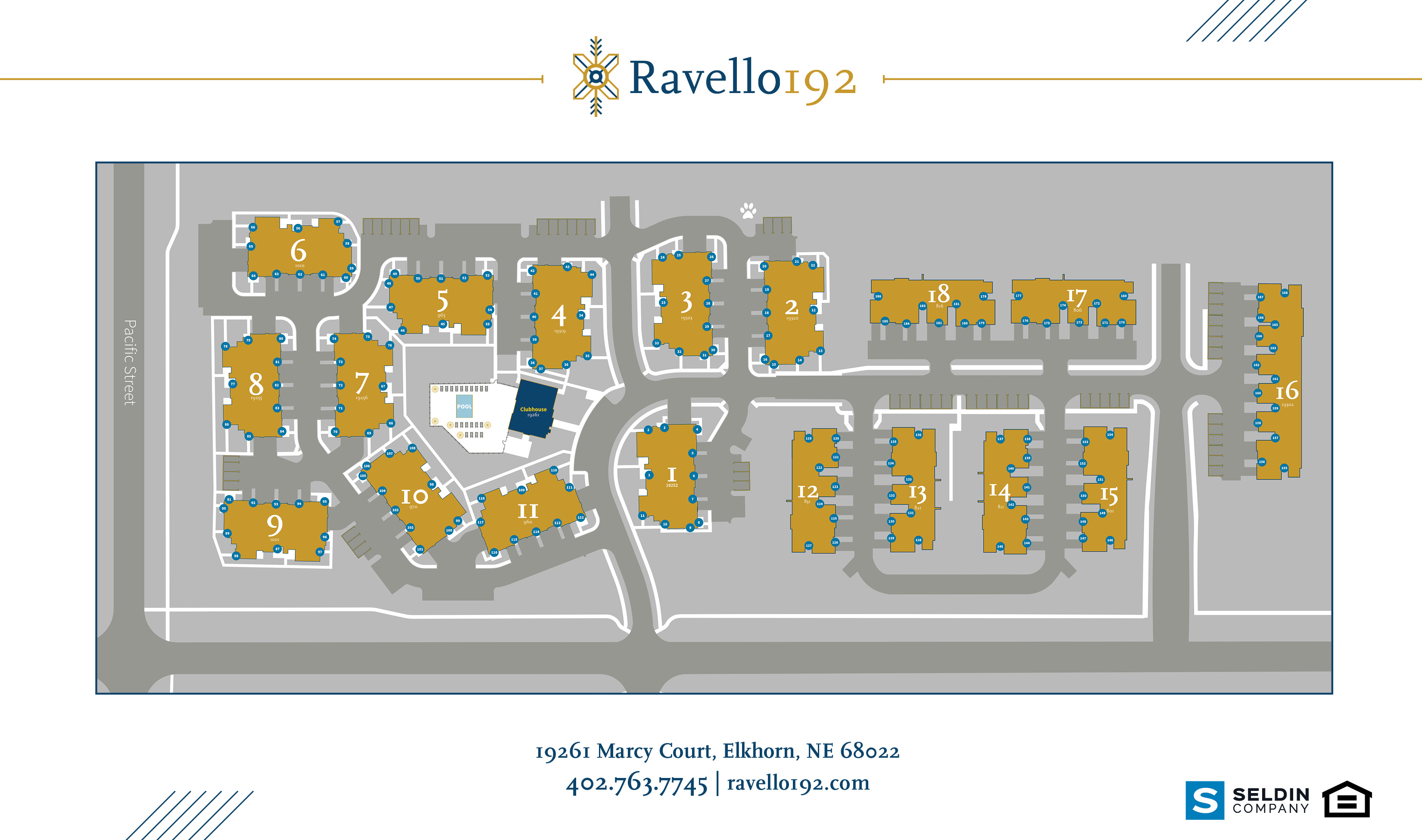 Ravello 192 Site Plan