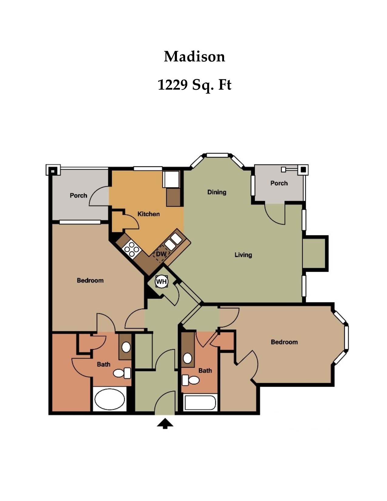 Floorplan - The Madison image
