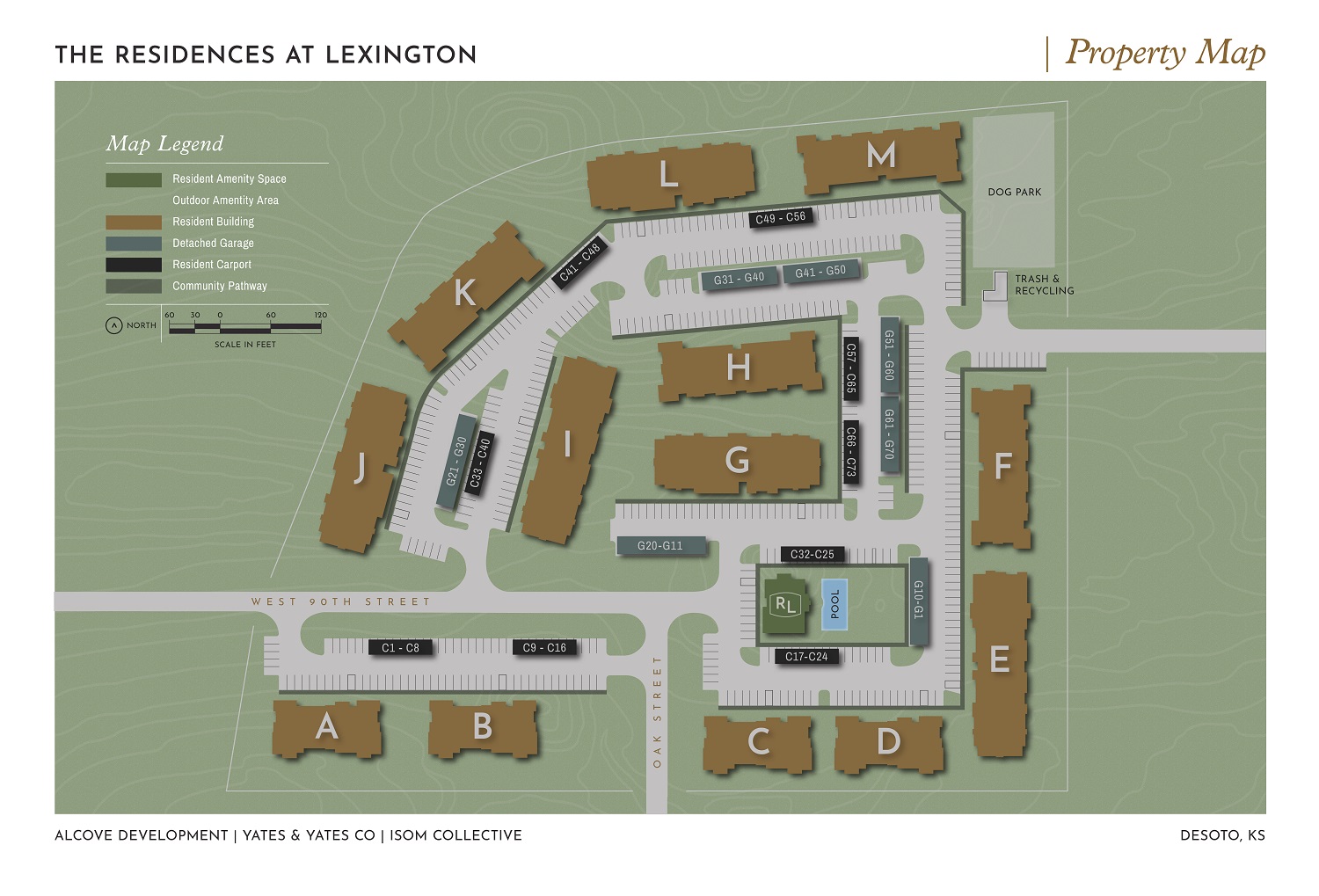 Residences at Lexington Site Plan