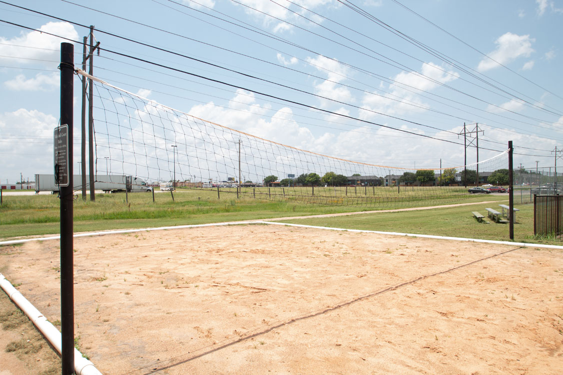 Sand Volleyball Court at Riatta Ranch in Abilene, Texas