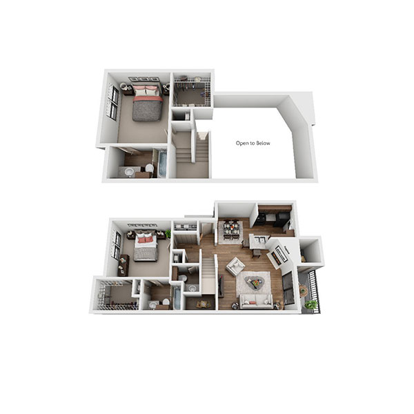 Ridgeview Place Apartments - Floorplan - B3
