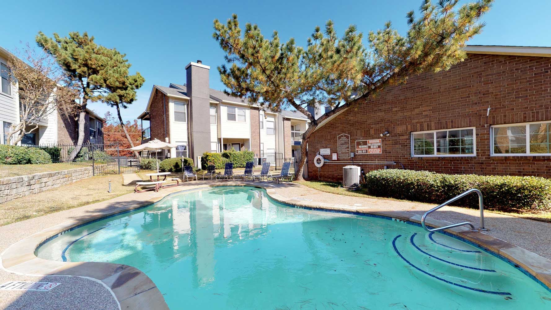 Resort-Style Pool at Ridgeview Place Apartments in Irving, TX
