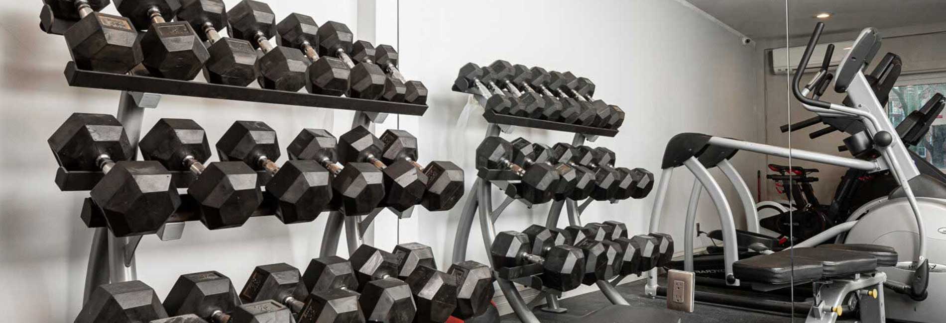 Weights and Cardio Equipment in River Edge at Nyack Fitness Center