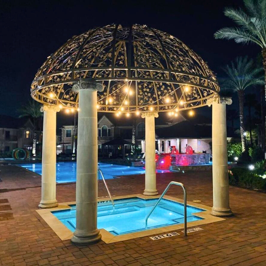 Pool with Gazebo