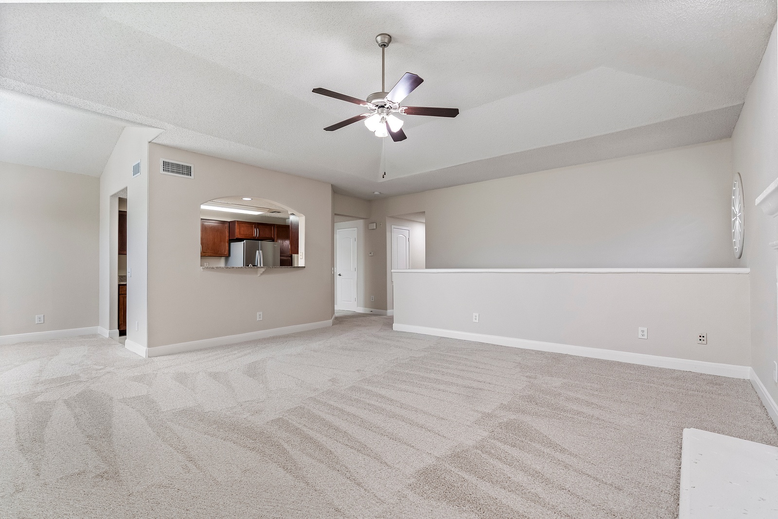 Loft Area with Vaulted Ceilings