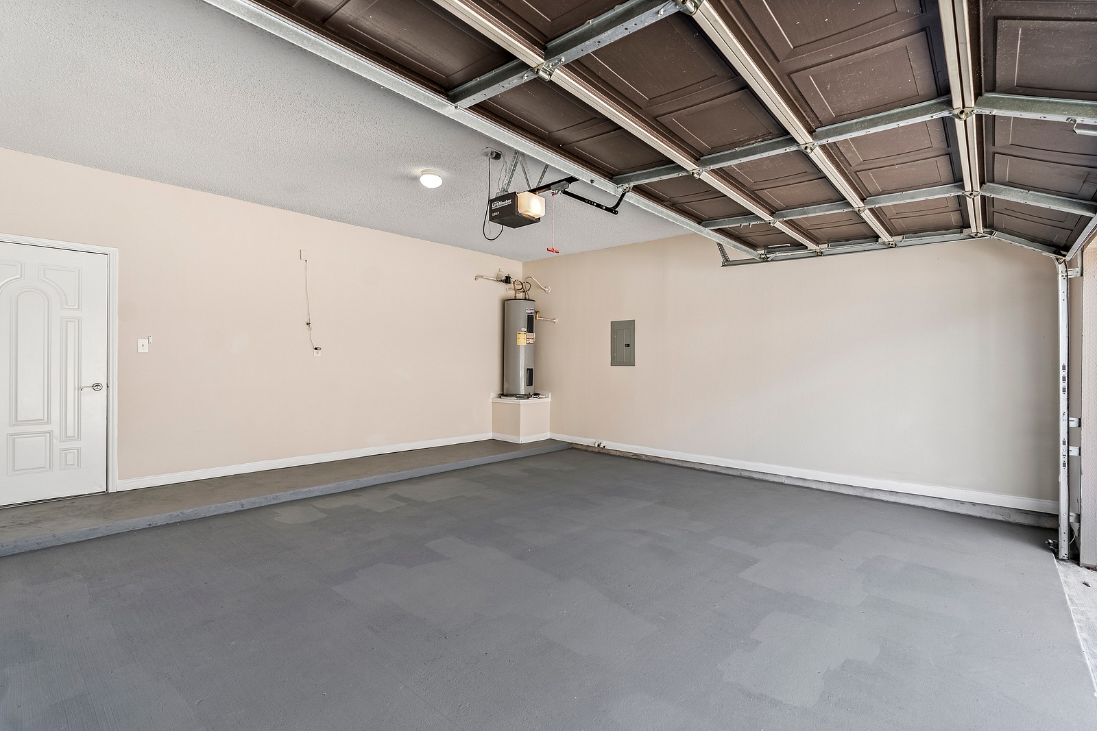 Two-Car Garage with Epoxy Flooring