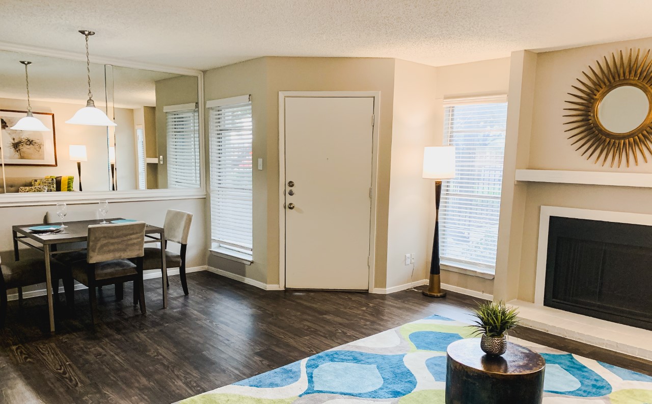 Updated Interiors at Sapphire Apartments in San Antonio, TX