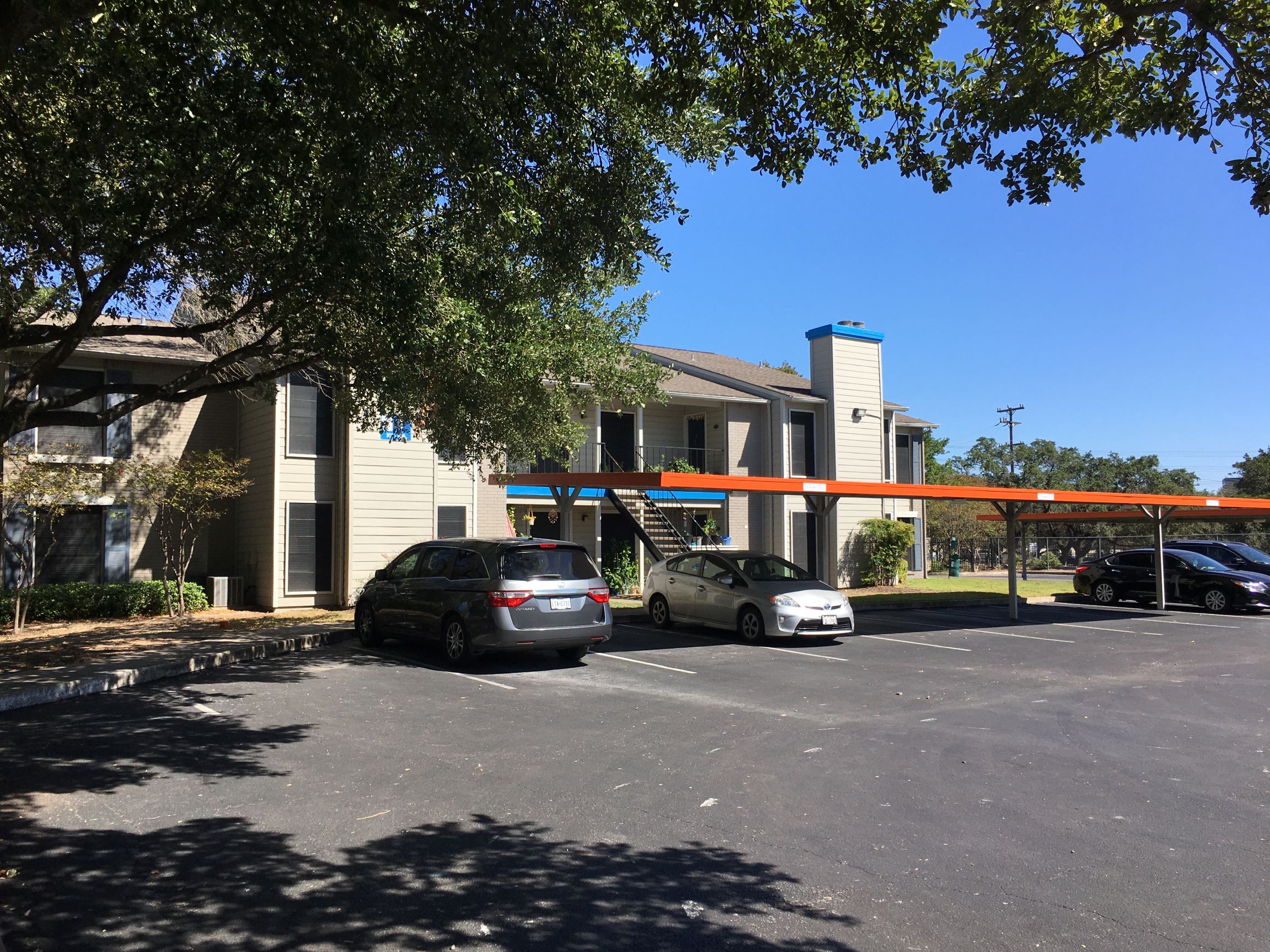 Ample Parking Spaces at Sapphire Apartments in San Antonio, TX