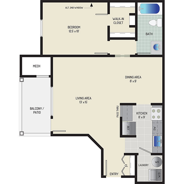 Seneca Club Apartments - Apartment 638028-201-B1