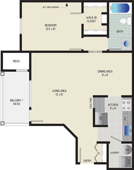 Seneca Club Apartments - Apartment 638016-301-B1