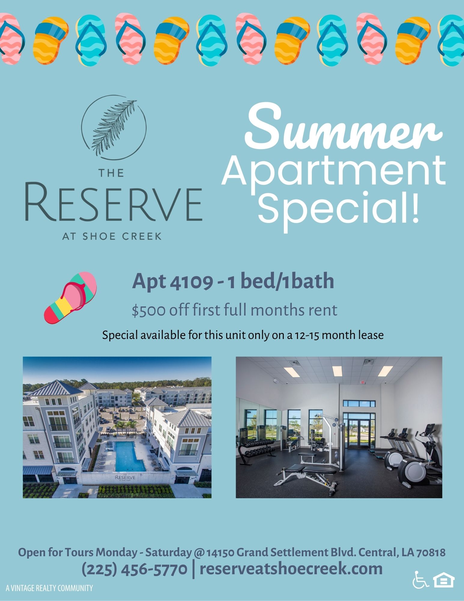 The Reserve at Shoe Creek Special