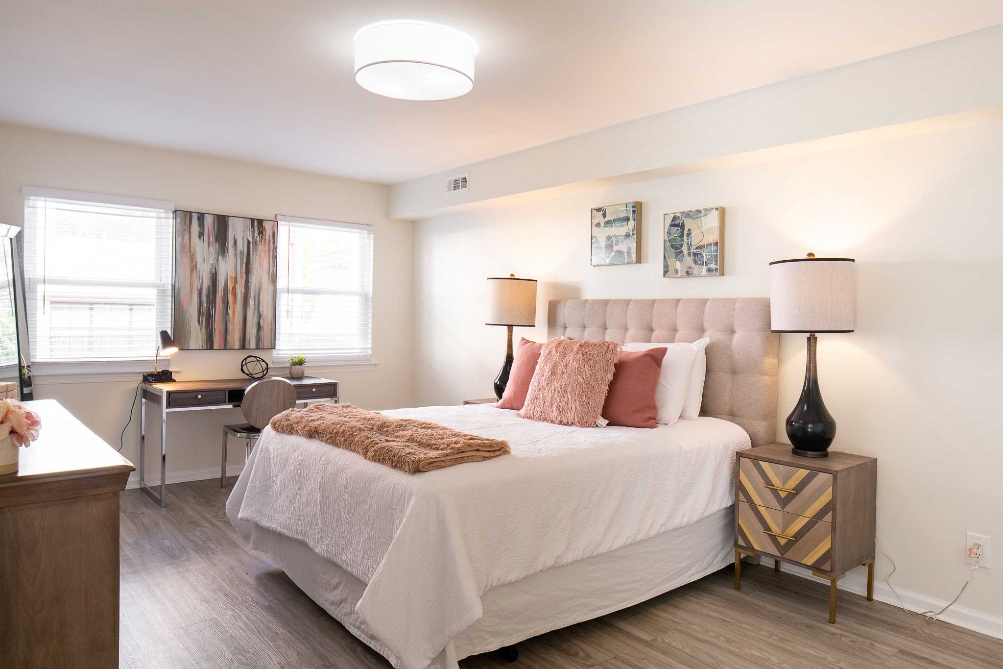 Spacious Bedrooms at Somerville Gardens Apartments in Somerville, New Jersey
