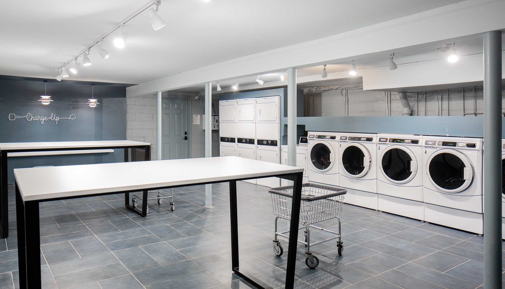 Communal Laundry Room at Somerville Gardens
