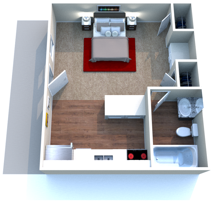 Floorplan - Studio image