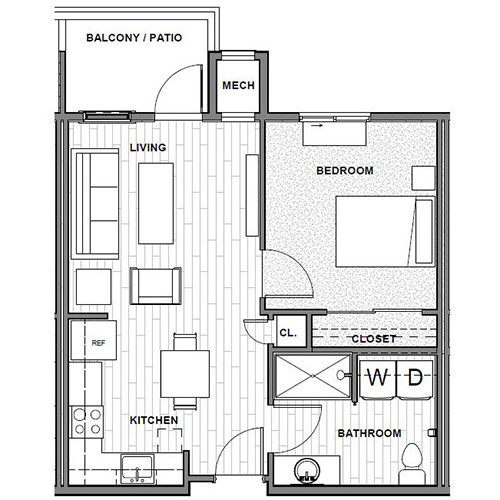 Informative Picture of 1 Bedroom