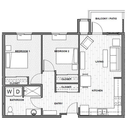 Informative Picture of 2 Bedrooms