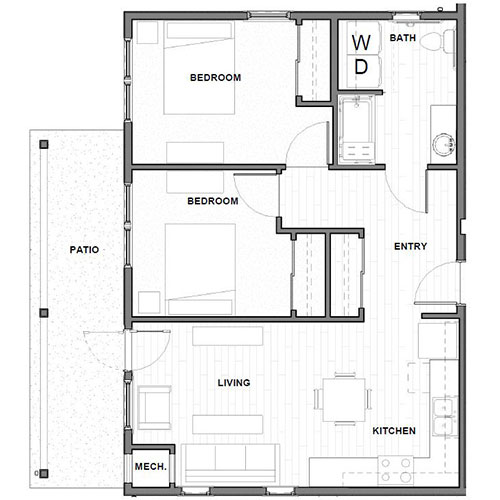 Informative Picture of 2 Bedrooms Cottage