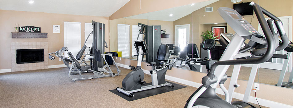 Cardio Equipment at Stonegate Apartments Fitness Center