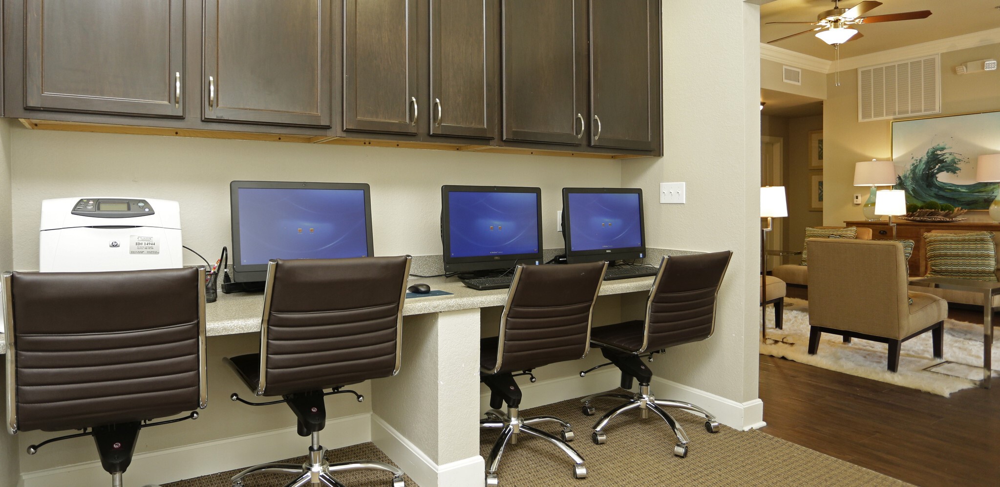 Fully Equipped Business Center