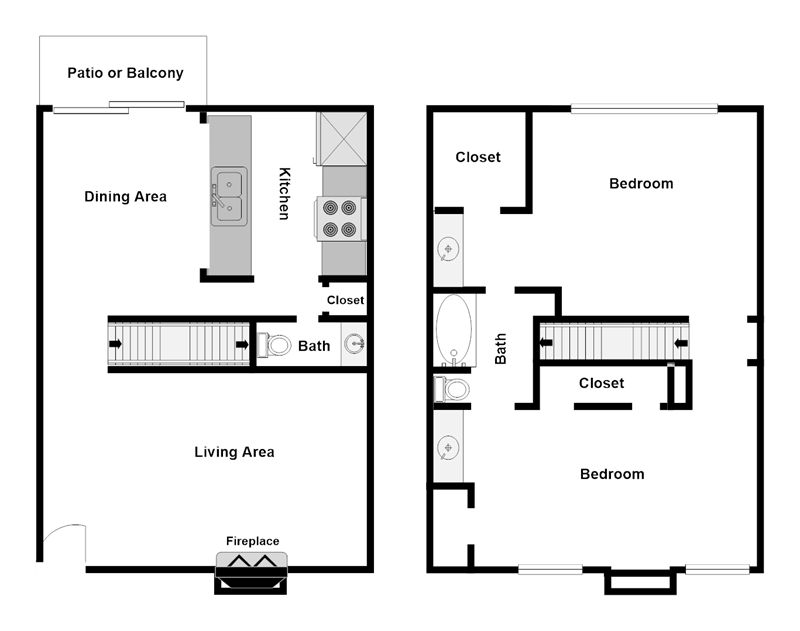 Summer Glen Apartments - Floorplan - B3
