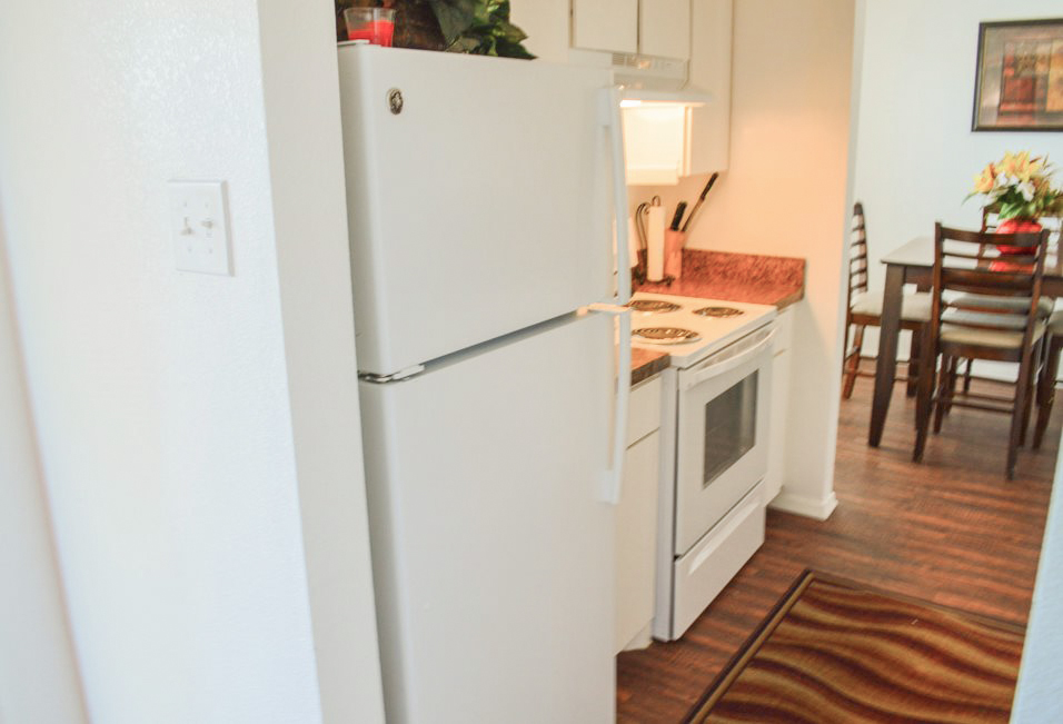 Stainless Steel Appliances at Summer Glen Apartments in Dallas, TX