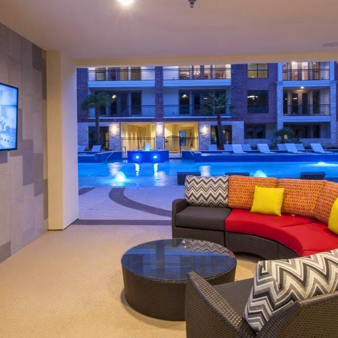 Outdoor Lounge by the Pool