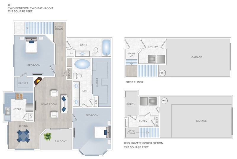 Floor plan layout for I2