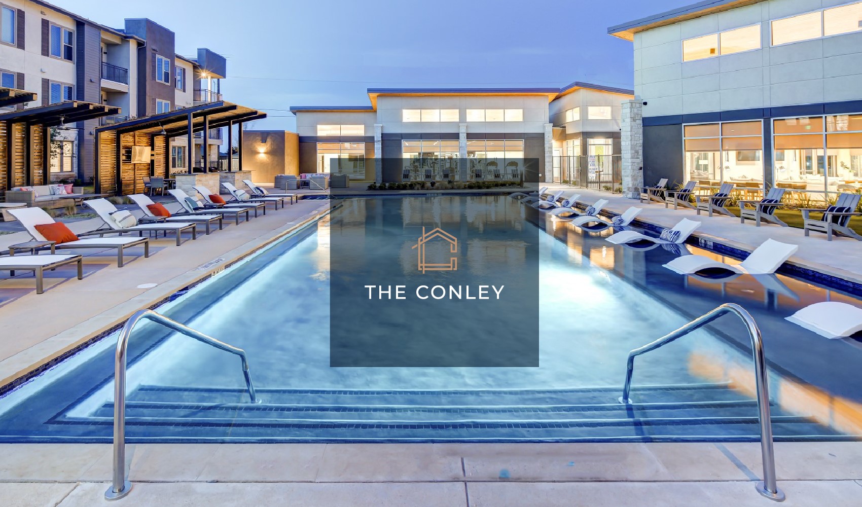The Conley Apartments Logo And Header