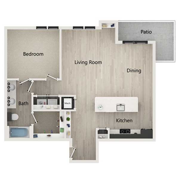The Conley - Apartment 01101 -