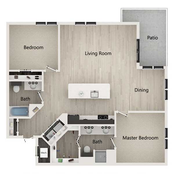 The Conley - Apartment 05209 -