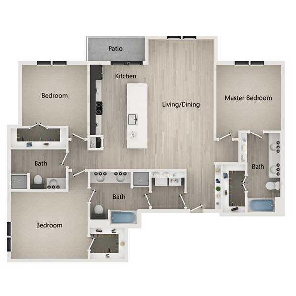 The Conley - Apartment 11303 -