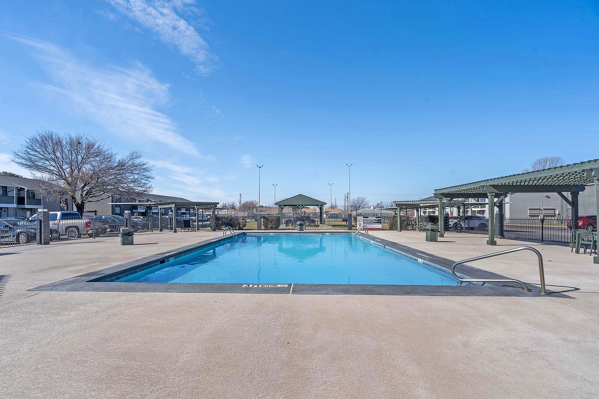 Swimming Pool at The Edge Apartments Homes