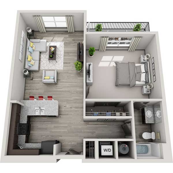 The Flats - Apartment 453 -