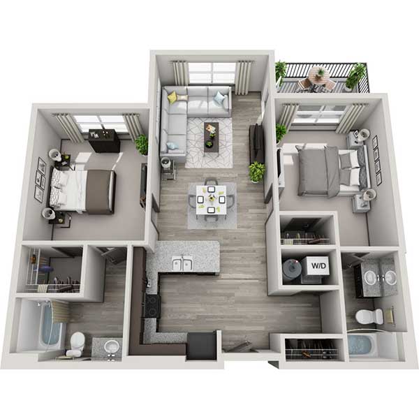 The Flats - Apartment 447 -