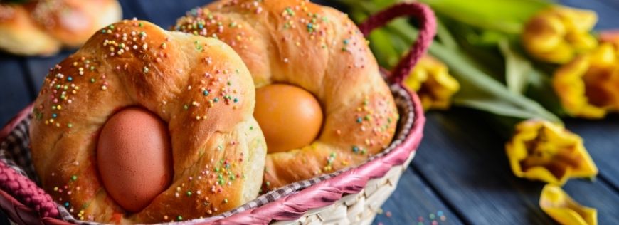 Enjoy This Easter Bread for Breakfast, Brunch, or Dessert on the Day of the Celebrations!  Cover Photo