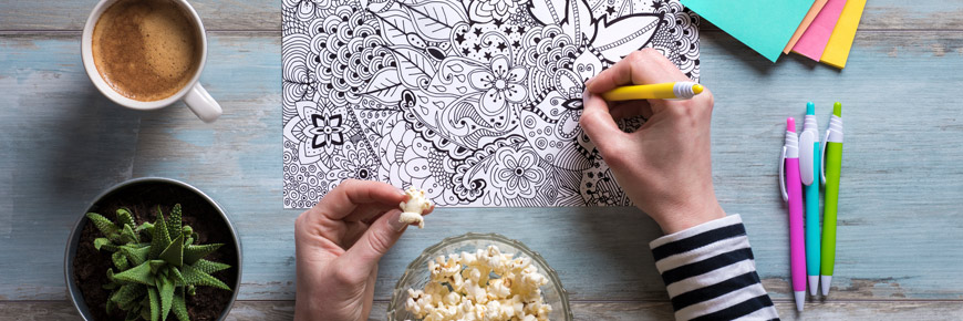 Unwind From the Stress of Your Adult Life with None Other Than Coloring Books   Cover Photo