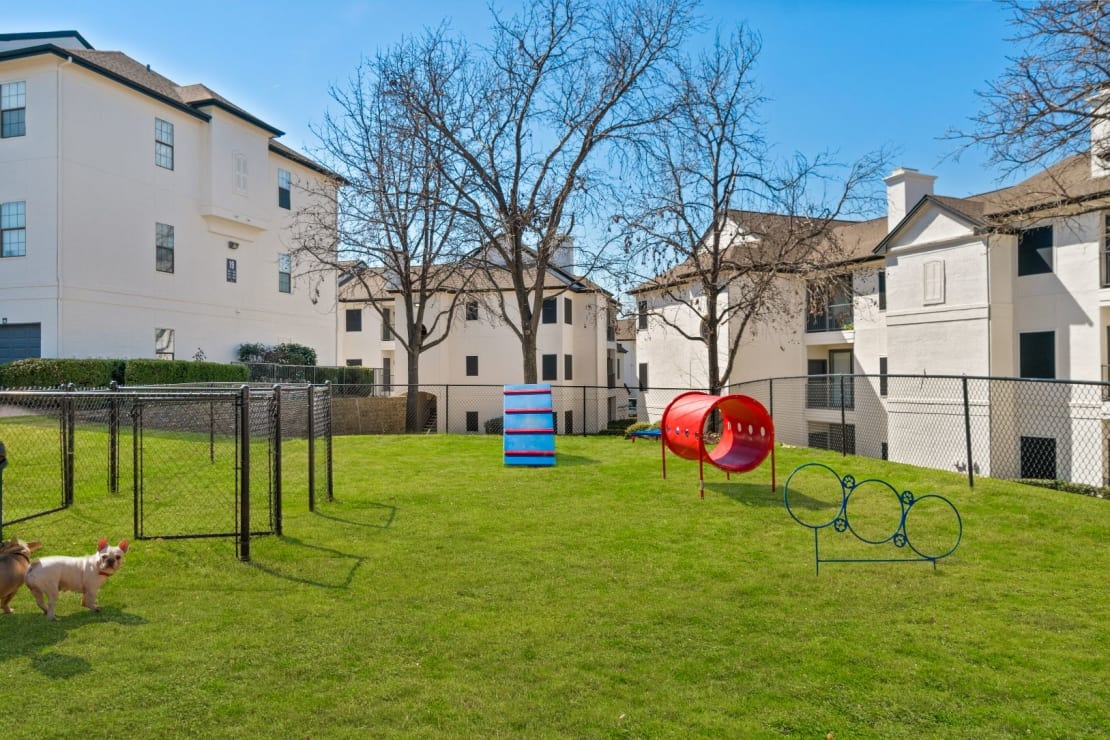 Pet-friendly Apartments for Rent with Gated Dog Park
