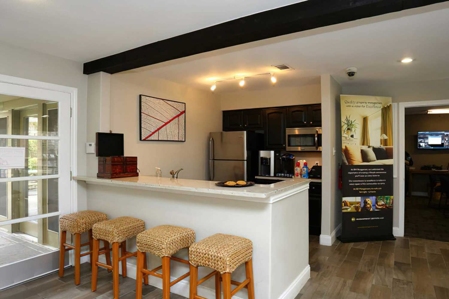 Upgraded Kitchen with Four-Seater Breakfast Bar