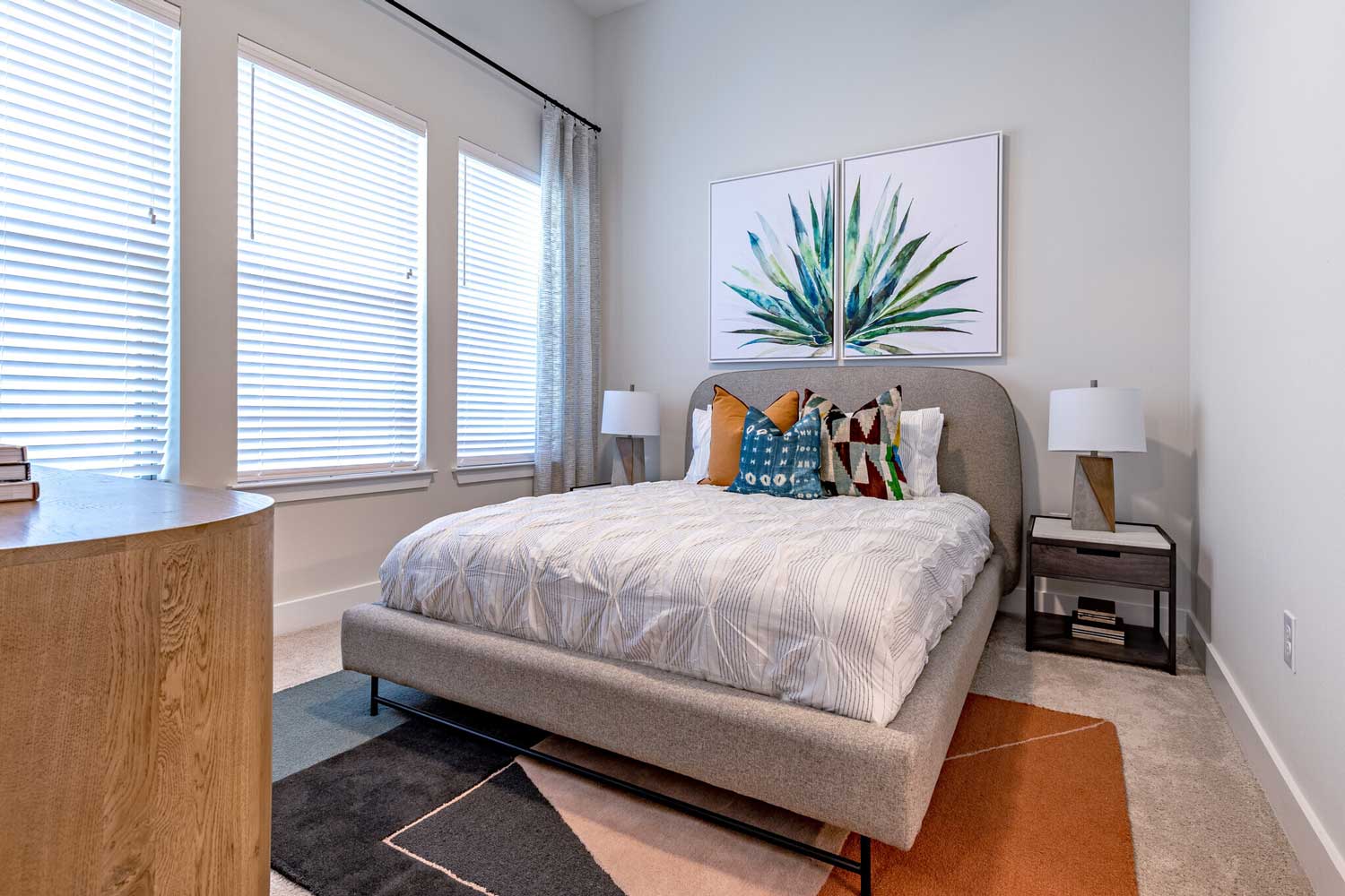 Bedrooms with View at The Truman Arlington Commons in Arlington, TX