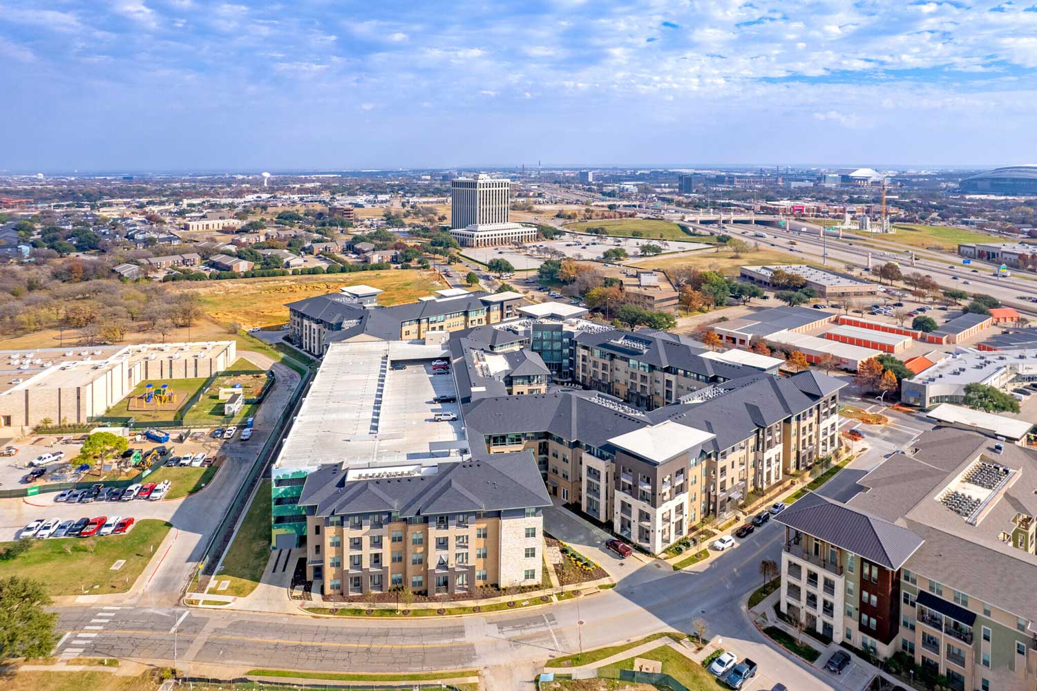 Property Aerial View of The Truman Arlington Commons