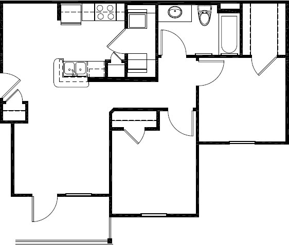 Tuscana Apartments - Floorplan - RENAISSANCE with Den/Office