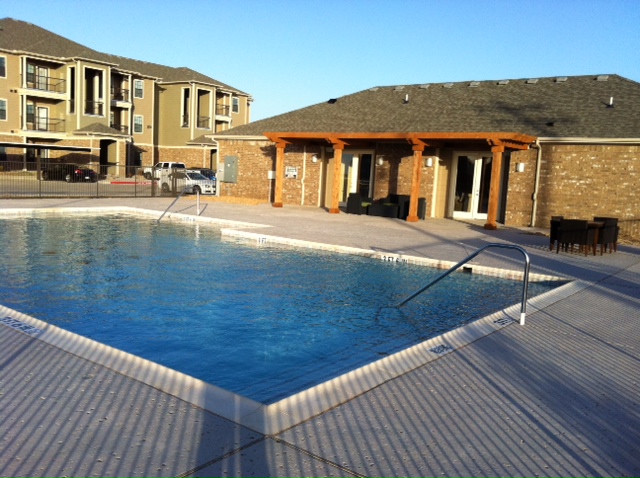 Resort-Style Saltwater Pool at Tuscana Apartments in Enid, Oklahoma