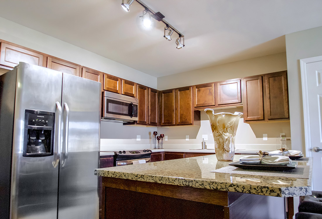 Granite Countertops at Tuscany Place Apartments in Papillion, NE