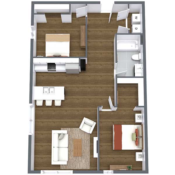 Floor plan layout for Atlantic
