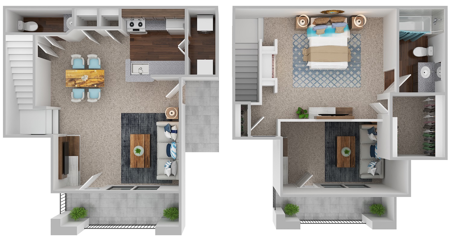 Floor plan layout for S1