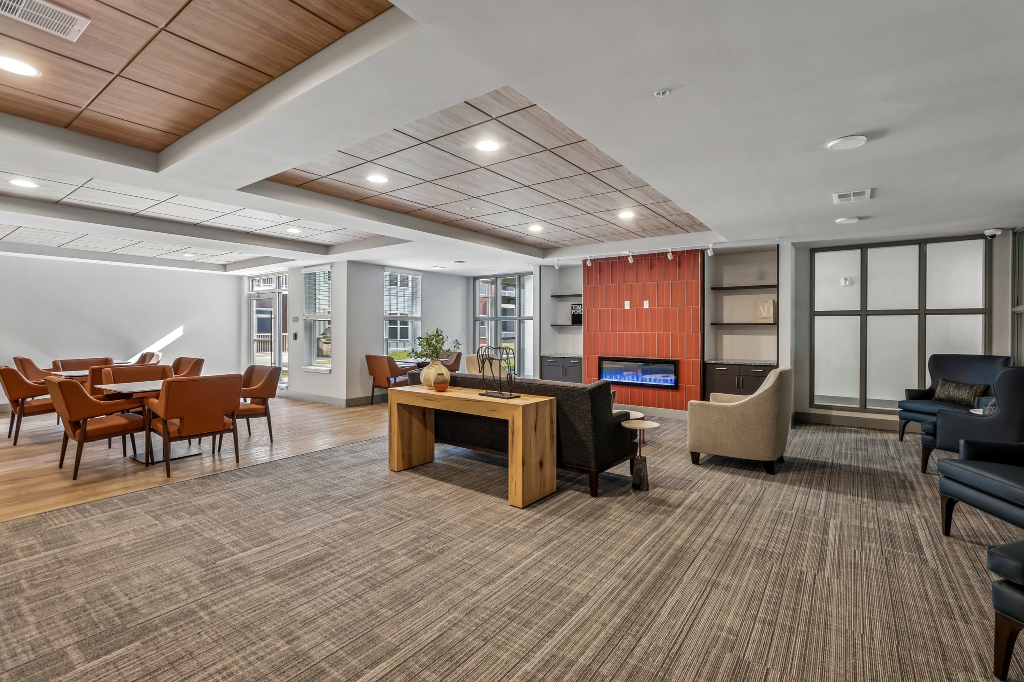 The Victoria at Huxley Yards Senior Community in Madison, WI Clubhouse and Leasing Office